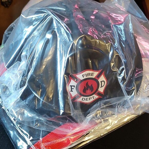 Wild Fire Girls Large Firefighter Halloween Costume - New - Picture 5 of 5